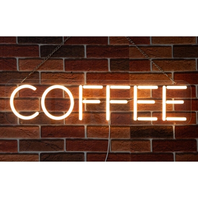 Bolero Neon Coffee Wall Sign Bold - Image 4