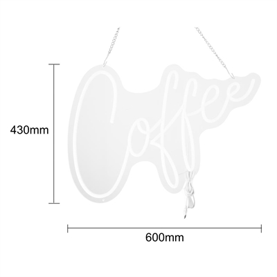 Bolero Neon Coffee Wall Sign Script - Image 6