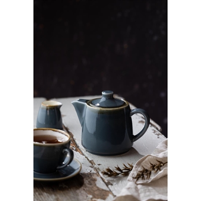 Olympia Kiln Teapots Ocean 650ml (4 Pack) - Image 3