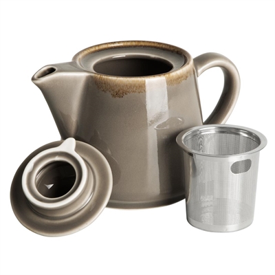 Olympia Kiln Teapots Smoke 650ml (4 Pack) - Image 4