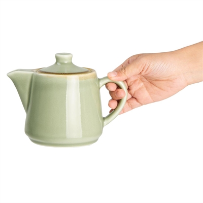 Olympia Kiln Teapots Moss 650ml (4 Pack) - Image 5