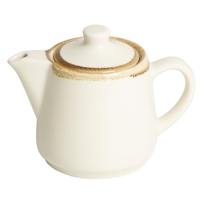 Olympia Kiln Teapots Chalk 650ml (4 Pack) - Image 2