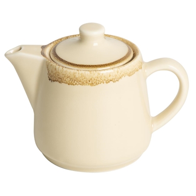 Olympia Kiln Teapots Sandstone 650ml (4 Pack) - Image 2