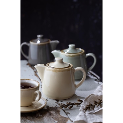 Olympia Kiln Teapots Sandstone 650ml (4 Pack) - Image 4