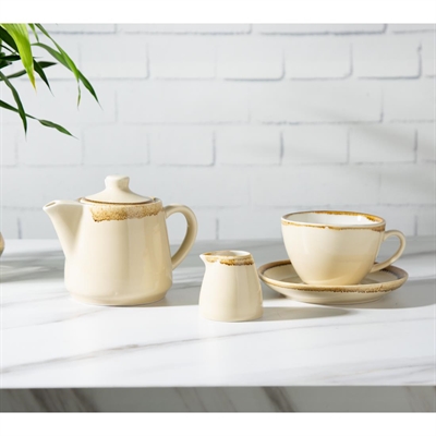 Olympia Kiln Teapots Sandstone 650ml (4 Pack) - Image 8