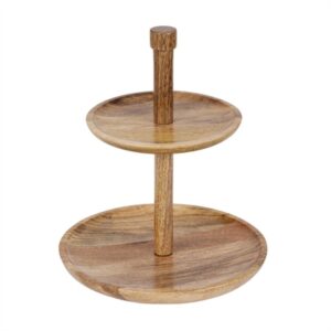 Olympia Mango Wood 2-Tier Stand 280x320mm