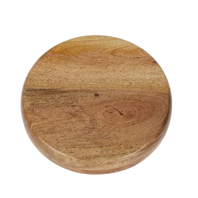 Olympia Mango Wood Round Display Tray 300mm - Image 4