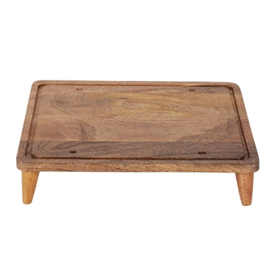 Olympia Mango Wood Standing Tray GN 1/2 - Image 2