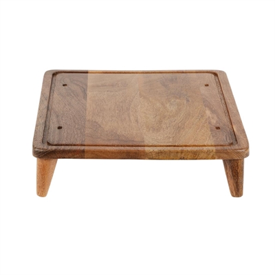 Olympia Mango Wood Standing Tray GN 1/2 - Image 4