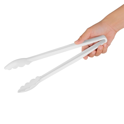 Vogue ABS Tongs White 300mm - Image 4