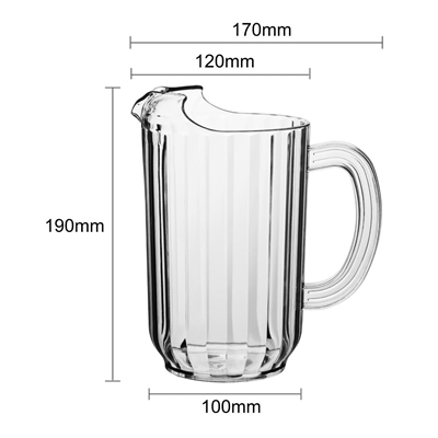 Olympia Kristallon SAN Pitcher 1.4Ltr - Image 4