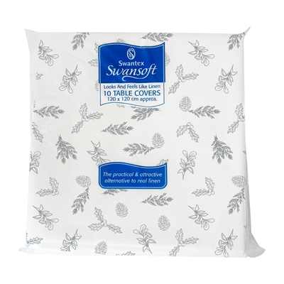 Swantex Aspen Swansoft Tablecovers 1200x1200mm (50 Pack) - Image 3