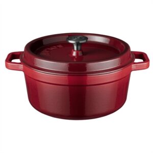 Churchill Cast Iron Dish Red 24cm