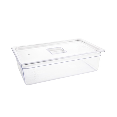 Vogue ABS Gastronorm Tray Clear GN 1/1 150mm - Image 3