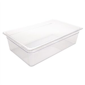 Vogue ABS Gastronorm Tray Clear GN 1/1 150mm