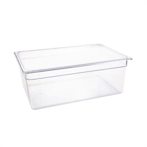 Vogue ABS Gastronorm Tray Clear GN 1/1 200mm