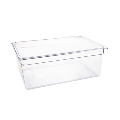 Vogue ABS Gastronorm Tray Clear GN 1/1 200mm