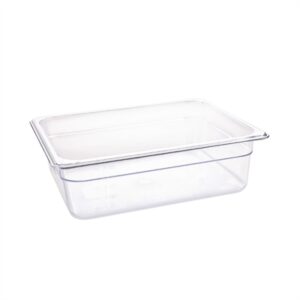 Vogue ABS Gastronorm Tray Clear GN 1/2 100mm