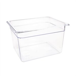 Vogue ABS Gastronorm Tray Clear GN 1/2 200mm