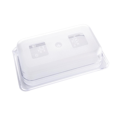 Vogue ABS Gastronorm Tray Clear GN 1/4 65mm - Image 4