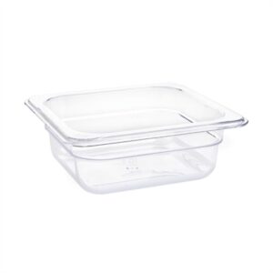 Vogue ABS Gastronorm Tray Clear GN 1/6 65mm