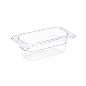 Vogue ABS Gastronorm Tray Clear GN 1/9 65mm