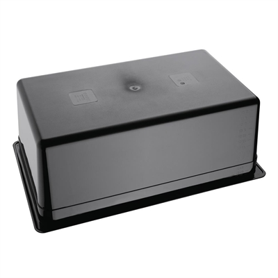 Vogue ABS Gastronorm Tray Black GN 1/1 200mm - Image 4