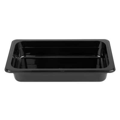 Vogue ABS Gastronorm Tray Black GN 1/3 65mm - Image 3