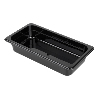 Vogue ABS Gastronorm Tray Black GN 1/3 65mm - Image 4