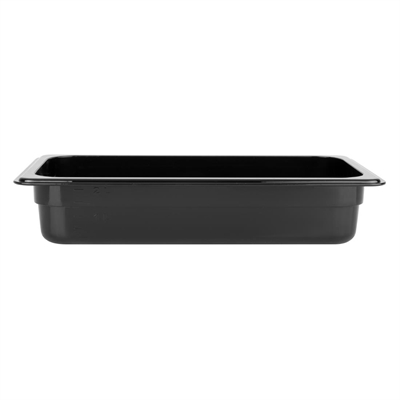 Vogue ABS Gastronorm Tray Black GN 1/3 65mm - Image 5