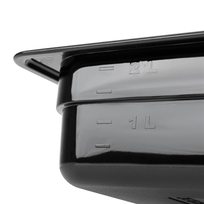 Vogue ABS Gastronorm Tray Black GN 1/3 65mm - Image 8