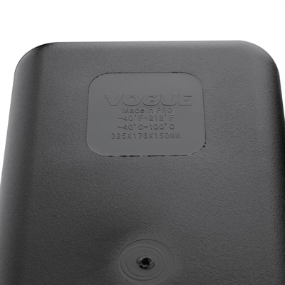 Vogue ABS Gastronorm Tray Black GN 1/3 150mm - Image 5